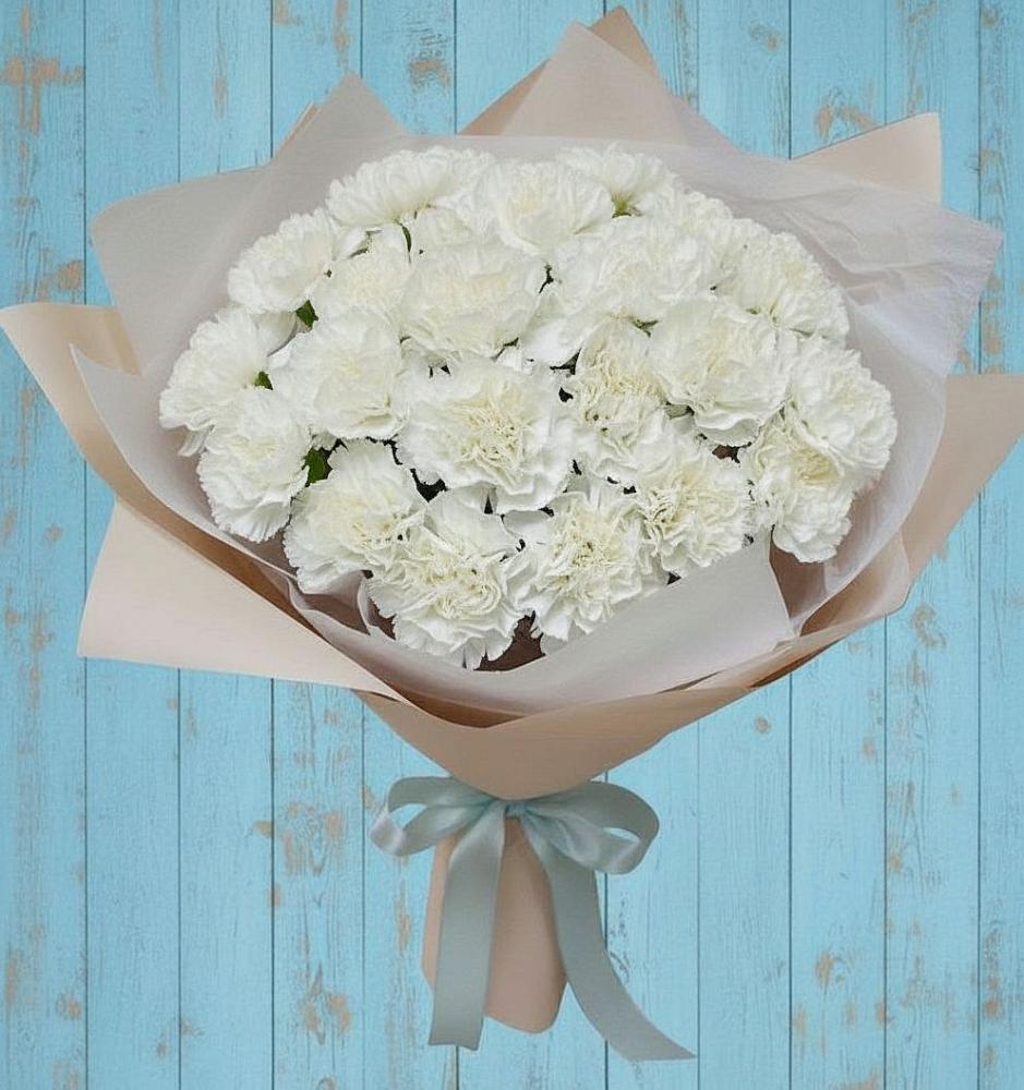 Букет цветов из: Гвоздики в Сокольники