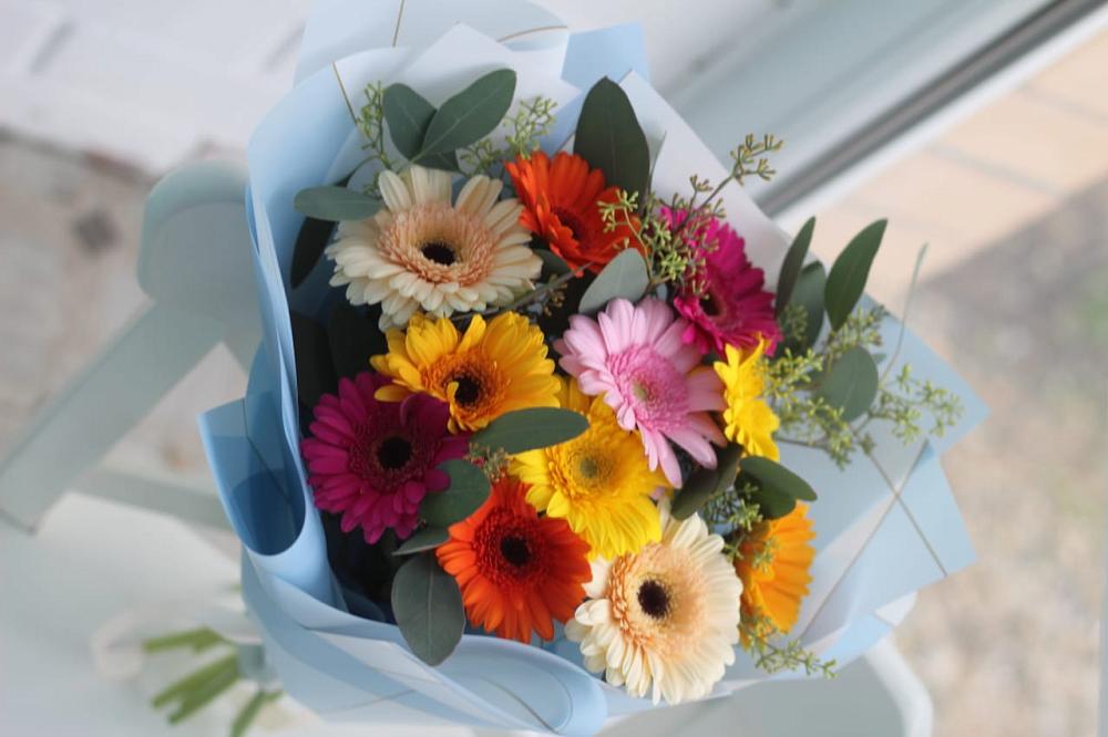 Букет цветов из: Герберы в Сокольники