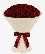 Букет 101 Бордовая роза Блэк Бакарра в Сокольники