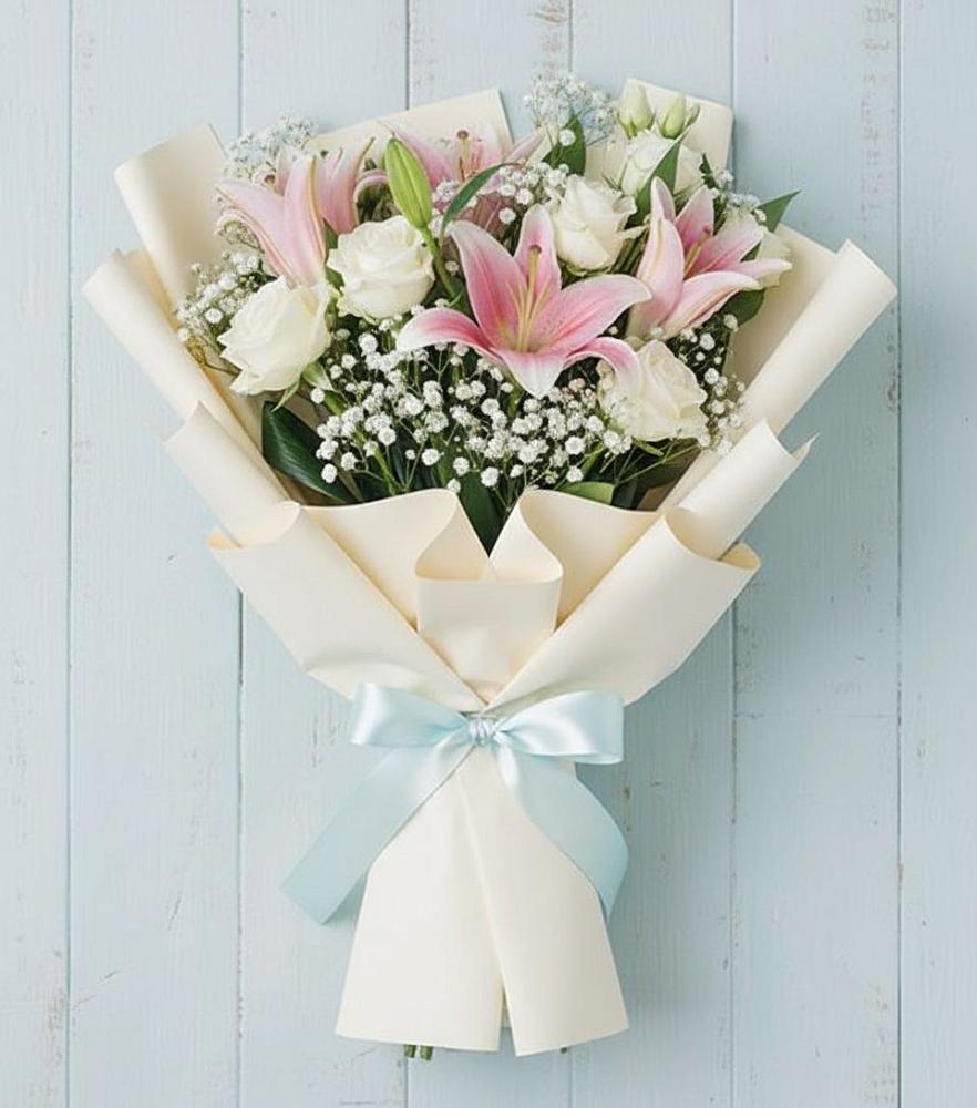 Букет цветов из: Лилии в Сокольники