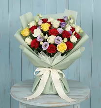 Букет цветов из:  Розы в Сокольники