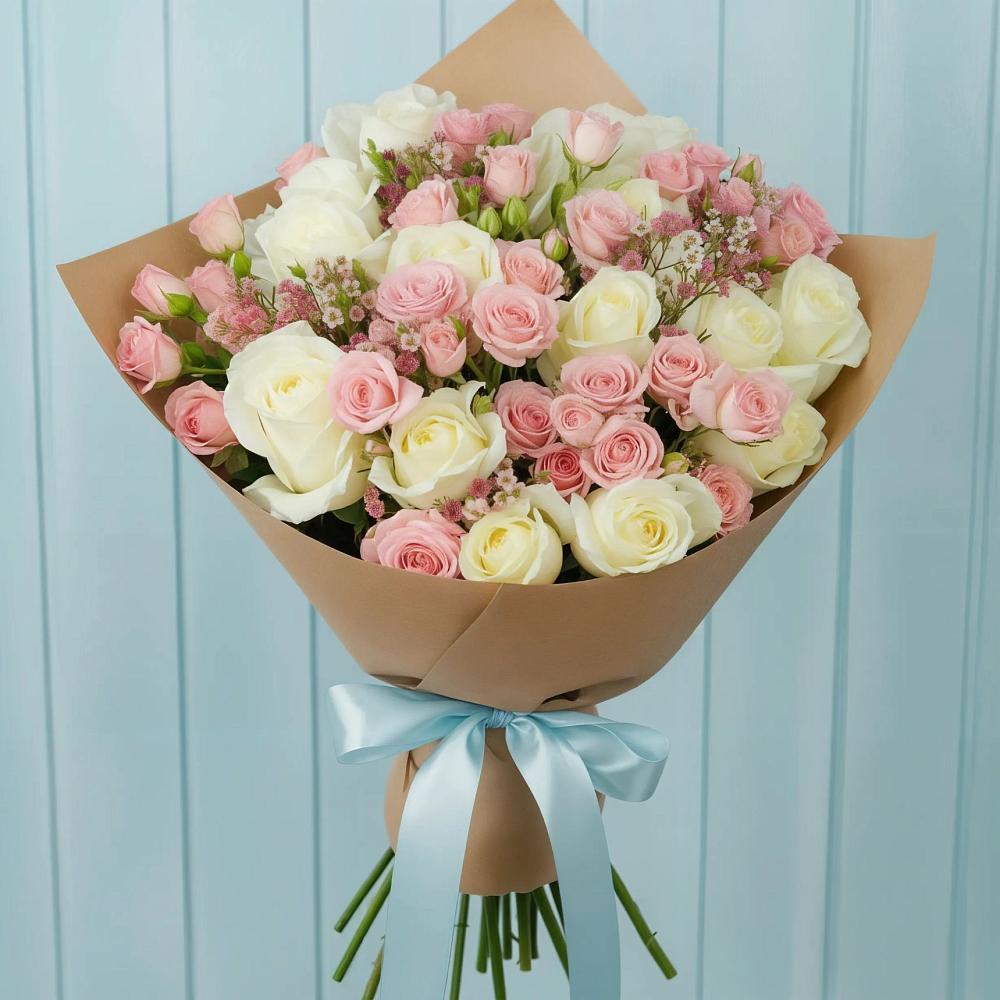 Букет цветов из: Розы в Сокольники