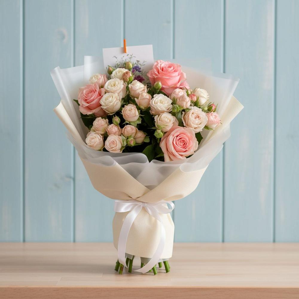 Букет цветов из: Розы в Сокольники