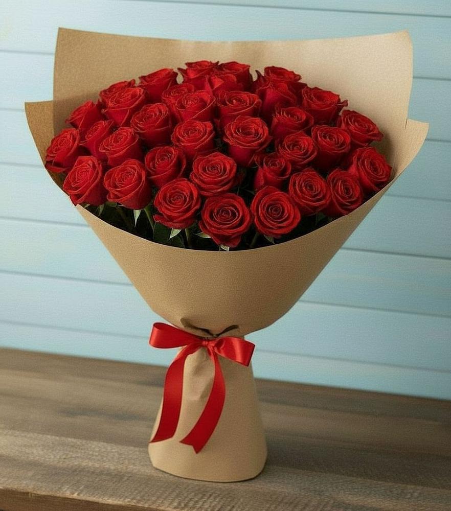 Букет Красные розы Милано в Сокольники