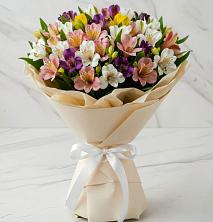 Букет цветов из:  Альстромерии в Сокольники