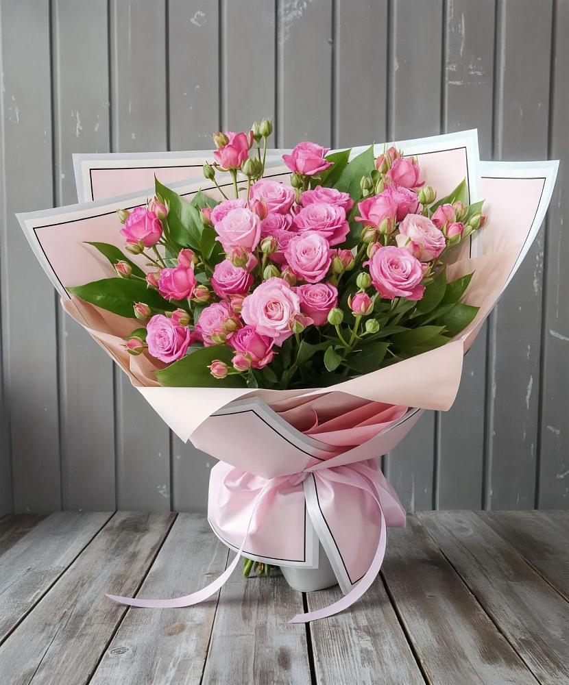 Букет Розовый кустик в Сокольники