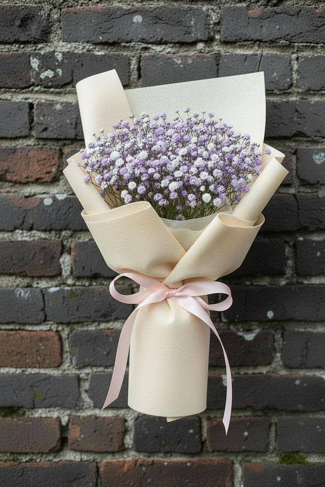 Букет цветов из: Гипсофила в Сокольники