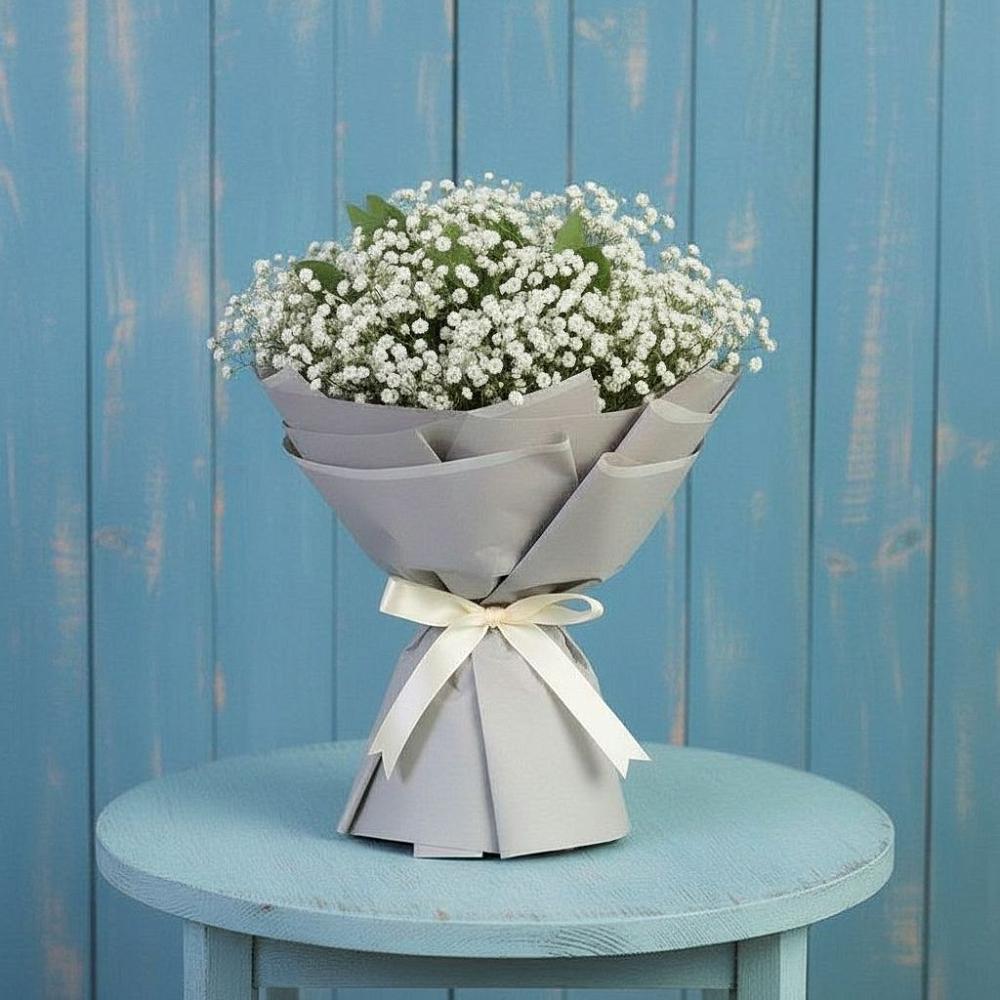 Букет цветов из: Гипсофила в Сокольники