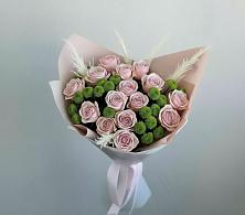 Букет цветов из:  Розы и Хризантемы в Сокольники