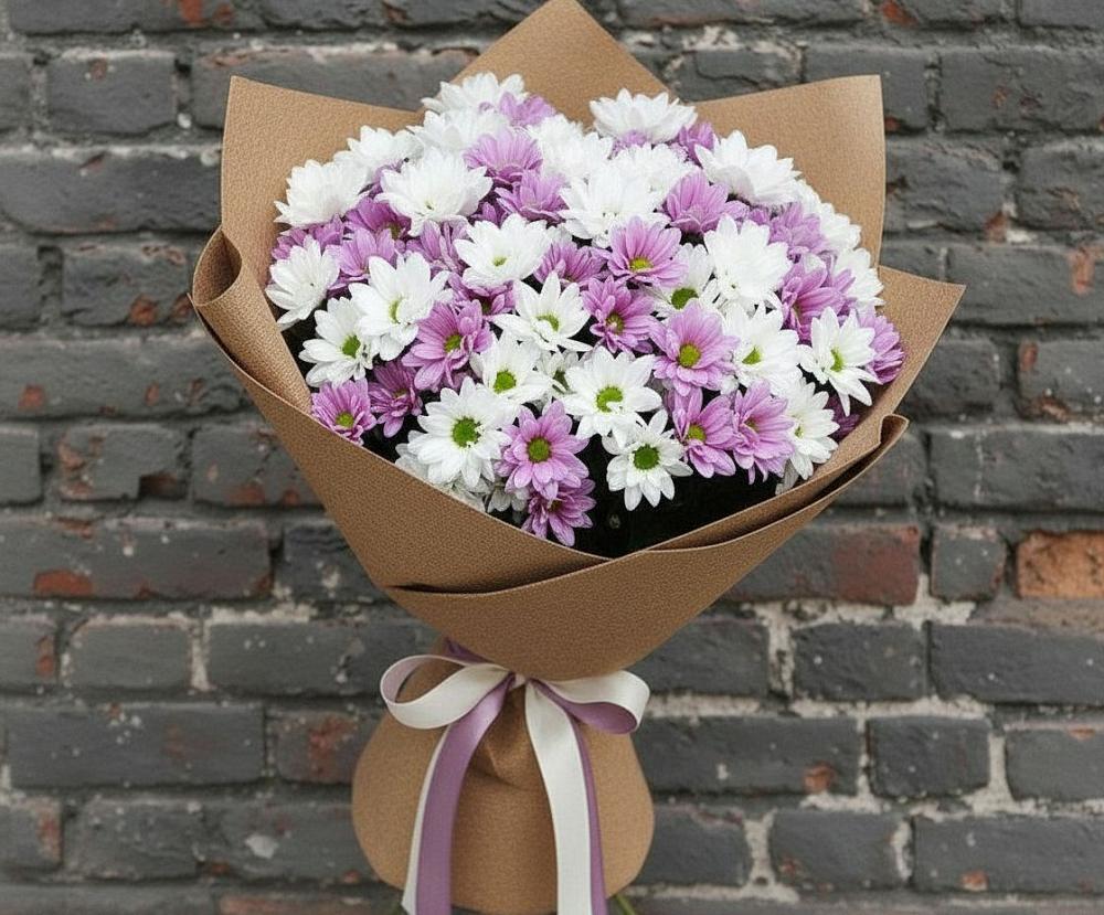 Букет цветов из: Хризантемы в Сокольники