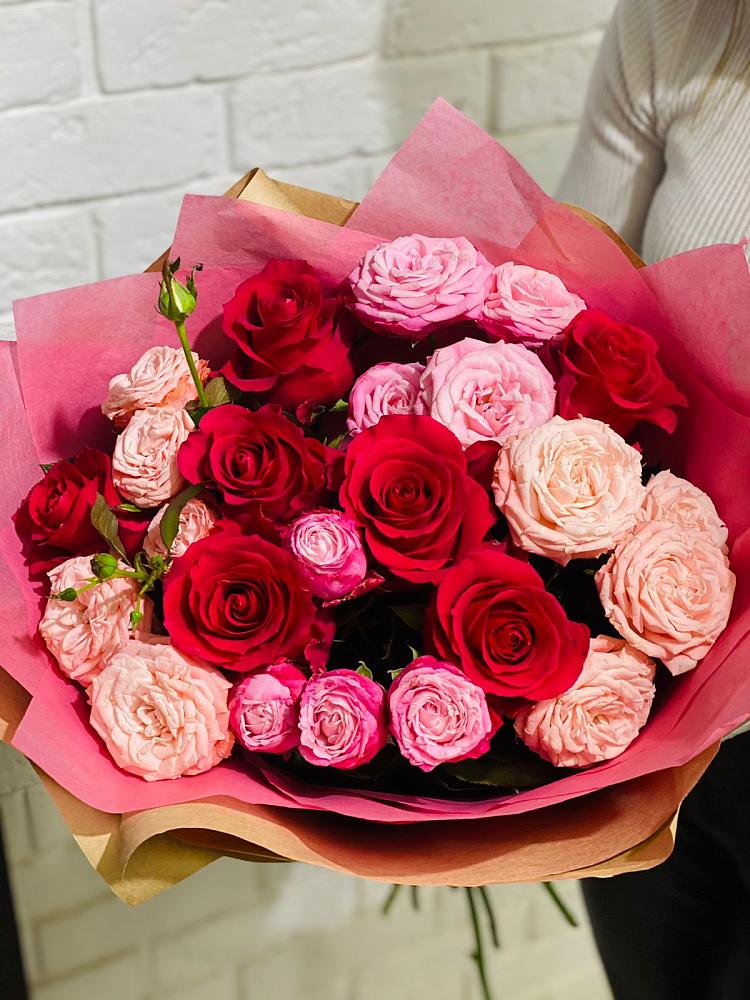 Букет цветов из: Розы в Сокольники