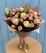 Букет цветов из:  Розы в Сокольники