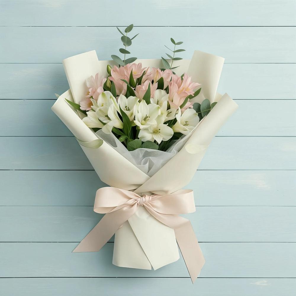 Букет цветов из: Альстромерии в Сокольники