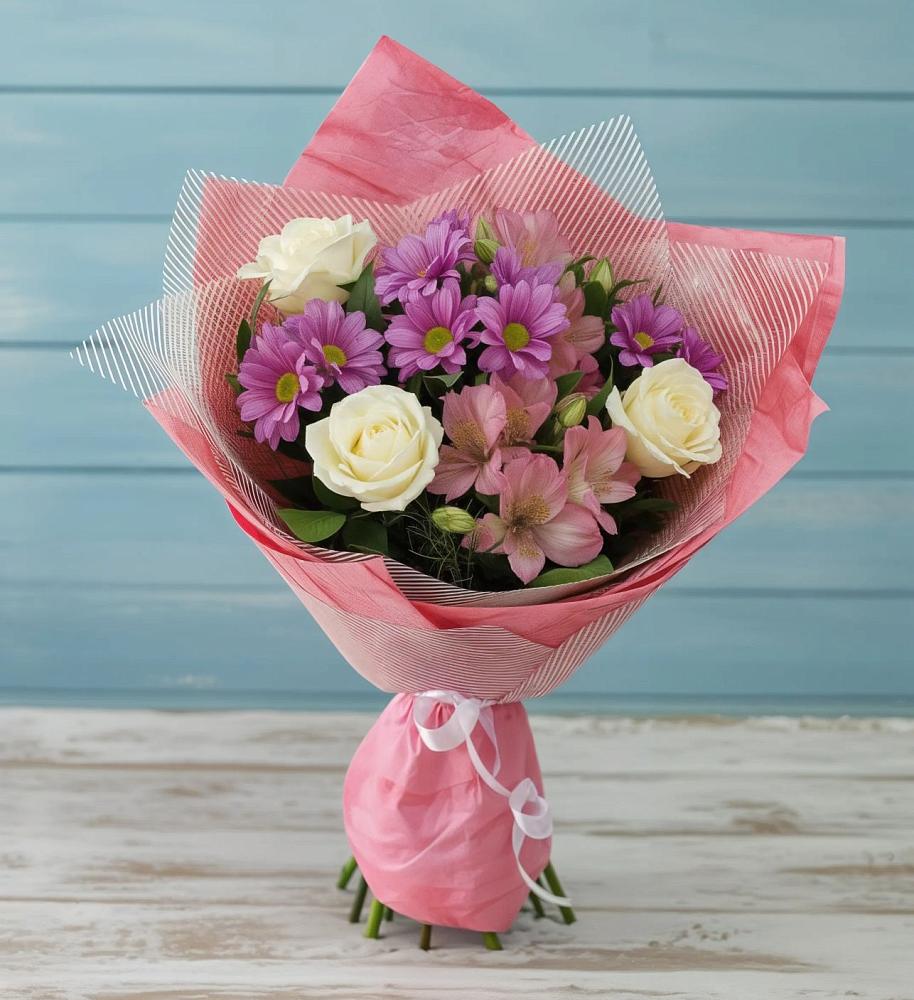 Букет цветов из: Герберы в Сокольники