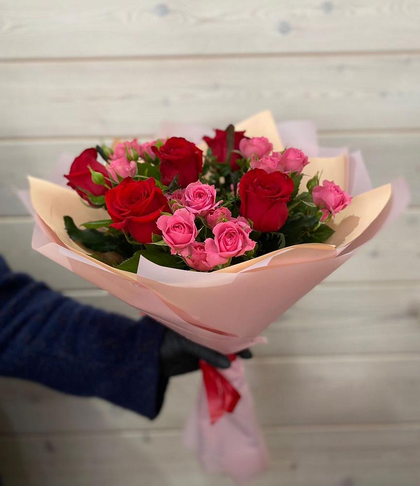 Букет цветов из: Розы в Сокольники