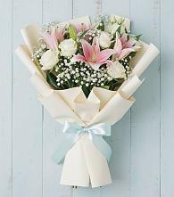Букет цветов из:  Лилии в Сокольники