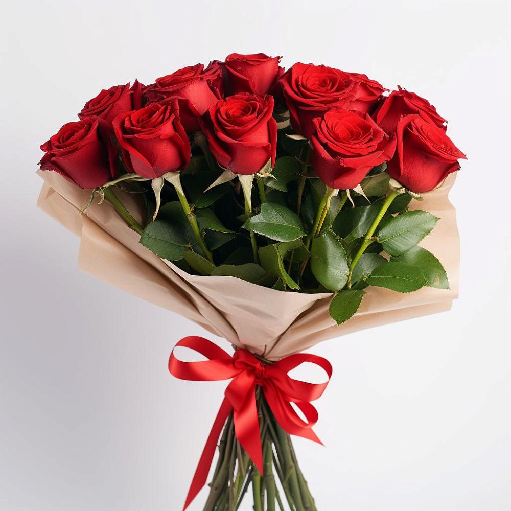 Букет 11 Красных роз Эдлесс Лав в Сокольники