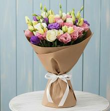 Букет цветов из:  Лизиантусы в Сокольники